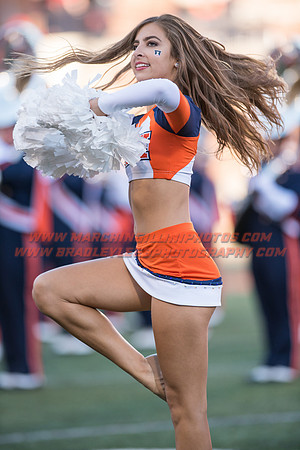 Purdue Boilermakers at Illinois Fighting Illini, Saturday, October 8, 2016 - Marching Illini Photos