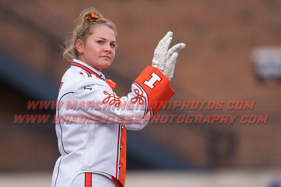 Iowa at Illinois, Saturday, November 19, 2016 - Marching Illini Photos