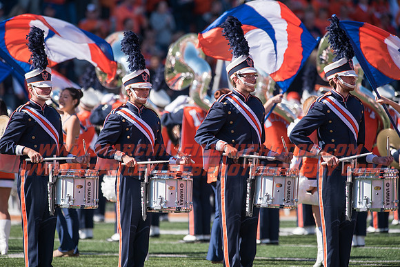 Purdue Boilermakers at Illinois Fighting Illini, Saturday, October 8, 2016 - Marching Illini Photos
