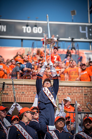 Rutgers Scarlett Knights at Illinois Fighting Illini, Saturday, October 14, 2017 - Marching Illini Photos