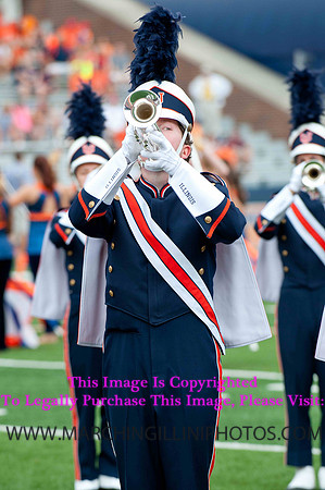 Southern Illinois University Salukis at Illinois Fighting Illini, Saturday, August 31, 2013 - Marching Illini Photos