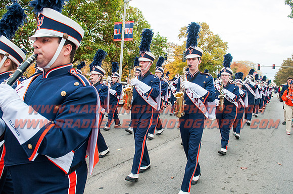 Wisconsin at Illinois, Saturday, Oct. 24, 2015 - Marching Illini Photos