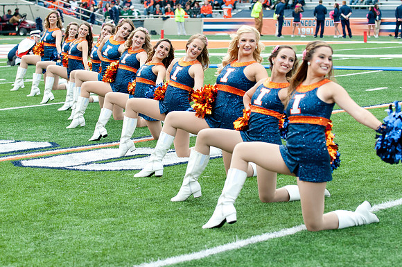 Michigan State Spartans at Illinois Fighting Illini, Saturday, October 26, 2013 - Marching Illini Photos