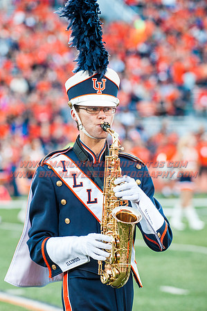 North Carolina at Illinois Fighting Illini, Saturday, September 10, 2016 - Marching Illini Photos