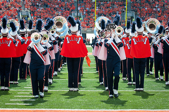 Miami (OH) Redhawks at Illinois Fighting Illini, Saturday, September 28, 2013 - Marching Illini Photos