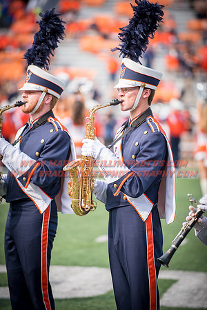 Rutgers Scarlett Knights at Illinois Fighting Illini, Saturday, October 14, 2017 - Marching Illini Photos