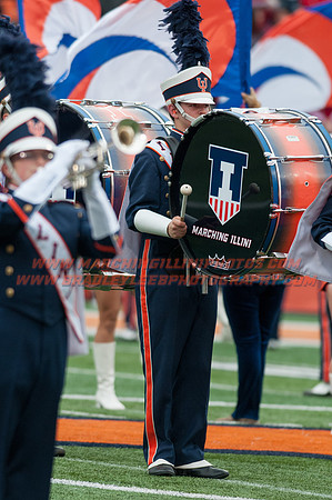 Nebraska at Illinois Oct. 3, 2015 - MI Drum Line 018