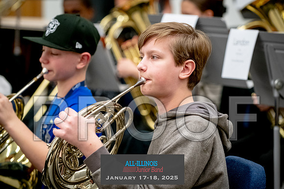 2025 All-Illinois Junior Band January 17-18, 2025