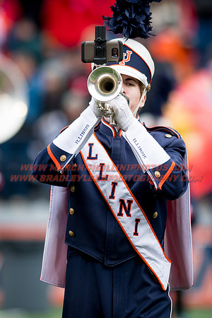 Wisconsin Badgers at Illinois Fighting Illini, Saturday, October 28, 2017 - Marching Illini Photos
