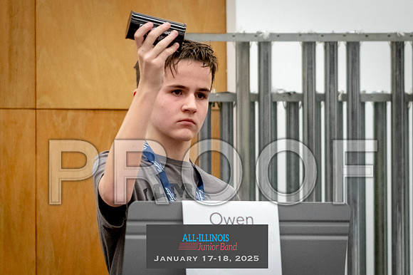 2025 All-Illinois Junior Band January 17-18, 2025