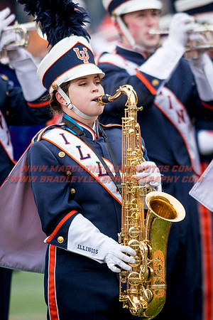 Wisconsin Badgers at Illinois Fighting Illini, Saturday, October 28, 2017 - Marching Illini Photos