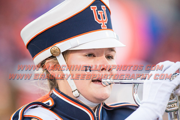 North Carolina at Illinois Fighting Illini, Saturday, September 10, 2016 - Marching Illini Photos