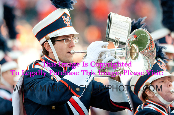 Michigan State Spartans at Illinois Fighting Illini, Saturday, October 26, 2013 - Marching Illini Photos