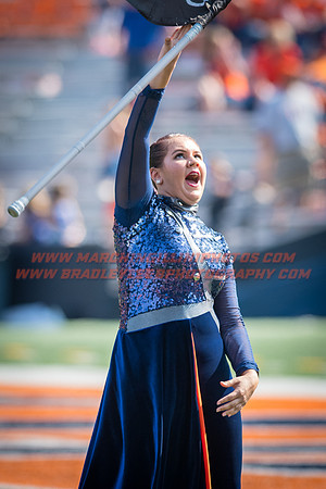 Rutgers Scarlett Knights at Illinois Fighting Illini, Saturday, October 14, 2017 - Marching Illini Photos