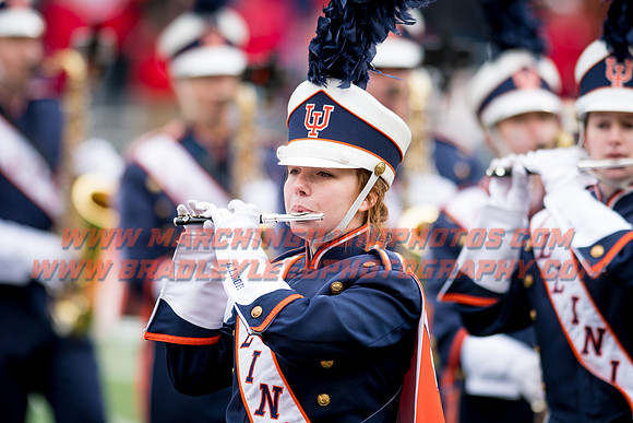 Wisconsin Badgers at Illinois Fighting Illini, Saturday, October 28, 2017 - Marching Illini Photos
