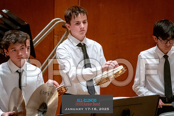 2025 All-Illinois Junior Band January 17-18, 2025