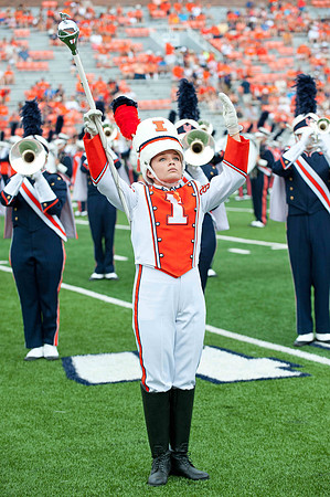 Southern Illinois University Salukis at Illinois Fighting Illini, Saturday, August 31, 2013 - Marching Illini Photos