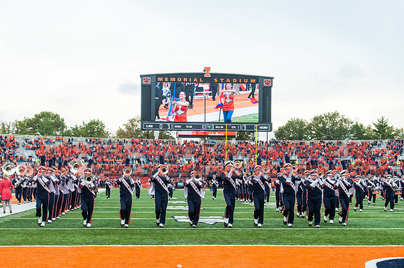 Wisconsin at Illinois, Saturday, Oct. 24, 2015 - Marching Illini Photos
