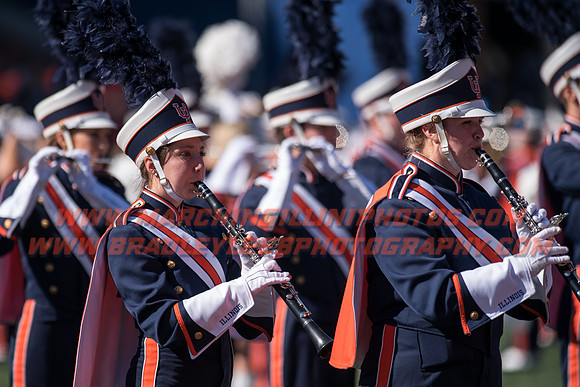 Purdue Boilermakers at Illinois Fighting Illini, Saturday, October 8, 2016 - Marching Illini Photos