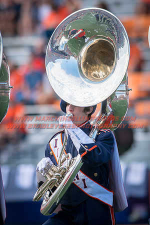 Rutgers Scarlett Knights at Illinois Fighting Illini, Saturday, October 14, 2017 - Marching Illini Photos