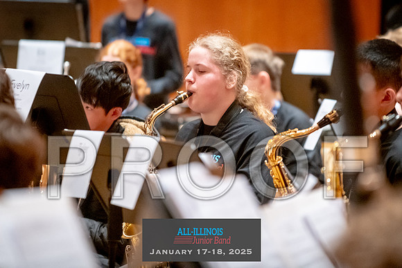 2025 All-Illinois Junior Band January 17-18, 2025