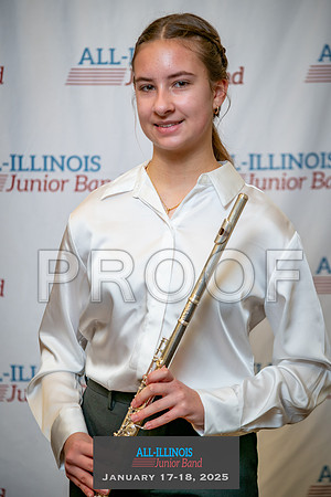 2025 All-Illinois Junior Band January 17-18, 2025