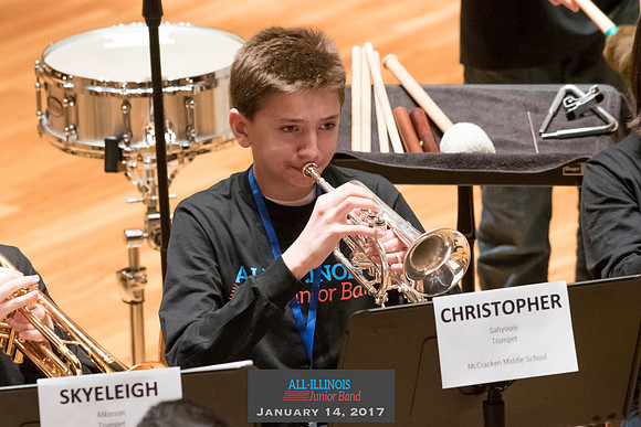 2017 All-Illinois Junior BandJanuary 13-14, 2017University of Illinois campuswww.BradleyLeebPhotography.com