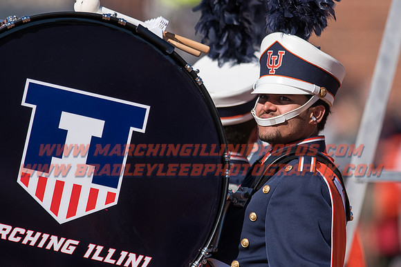 Purdue Boilermakers at Illinois Fighting Illini, Saturday, October 8, 2016 - Marching Illini Photos