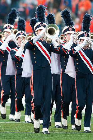 Northwestern Wildcats at Illinois Fighting Illini, Saturday, November 30, 2013 - Marching Illini Photos