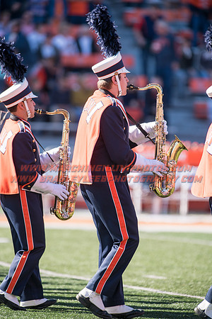 Purdue Boilermakers at Illinois Fighting Illini, Saturday, October 8, 2016 - Marching Illini Photos