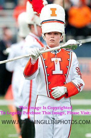Michigan State Spartans at Illinois Fighting Illini, Saturday, October 26, 2013 - Marching Illini Photos