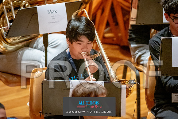 2025 All-Illinois Junior Band January 17-18, 2025