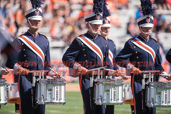 Western Michigan Broncos at Illinois Fighting Illini, Saturday, September 17, 2016 - Marching Illini Photos
