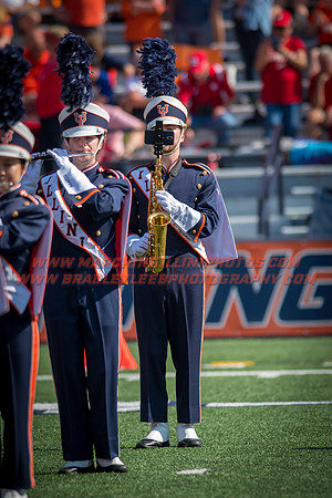 Rutgers Scarlett Knights at Illinois Fighting Illini, Saturday, October 14, 2017 - Marching Illini Photos