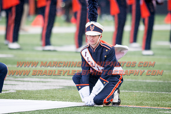 Wisconsin Badgers at Illinois Fighting Illini, Saturday, October 28, 2017 - Marching Illini Photos