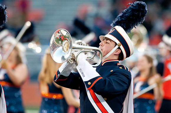 Northwestern Wildcats at Illinois Fighting Illini, Saturday, November 30, 2013 - Marching Illini Photos