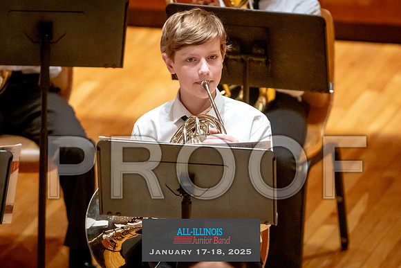 2025 All-Illinois Junior Band January 17-18, 2025