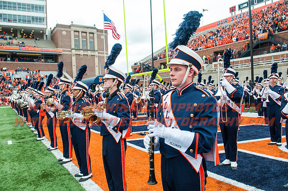 Wisconsin at Illinois, Saturday, Oct. 24, 2015 - Marching Illini Photos