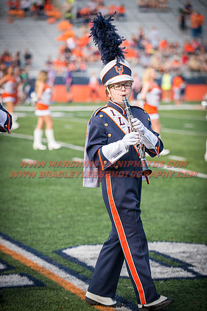 Rutgers Scarlett Knights at Illinois Fighting Illini, Saturday, October 14, 2017 - Marching Illini Photos