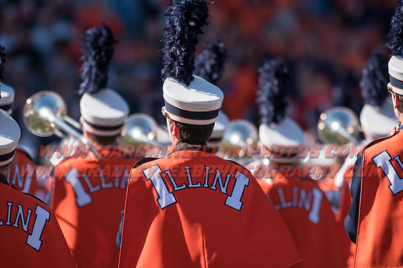 Purdue Boilermakers at Illinois Fighting Illini, Saturday, October 8, 2016 - Marching Illini Photos