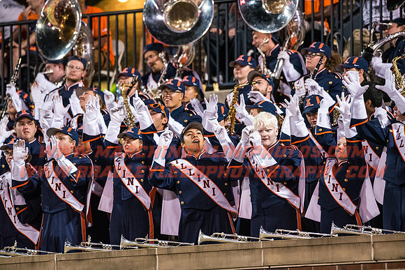 North Carolina at Illinois Fighting Illini, Saturday, September 10, 2016 - Marching Illini Photos