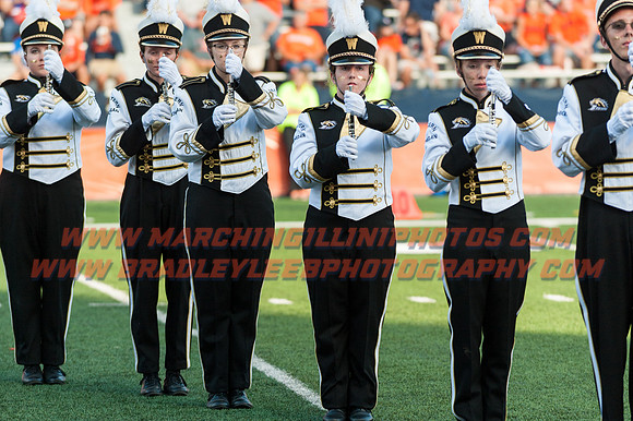 Western Michigan Broncos at Illinois Fighting Illini, Saturday, September 17, 2016 - Marching Illini Photos