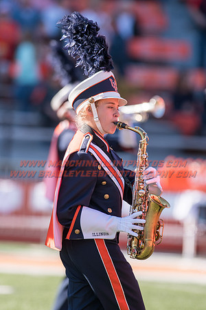 Purdue Boilermakers at Illinois Fighting Illini, Saturday, October 8, 2016 - Marching Illini Photos