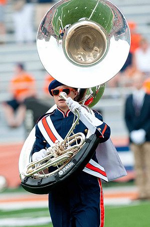 Southern Illinois University Salukis at Illinois Fighting Illini, Saturday, August 31, 2013 - Marching Illini Photos