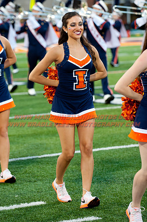 Texas State at Illinois, Saturday, September 20, 2014 - Marching Illini Photos