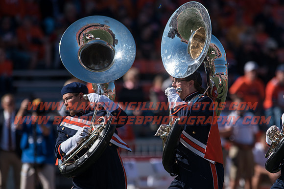 Purdue Boilermakers at Illinois Fighting Illini, Saturday, October 8, 2016 - Marching Illini Photos