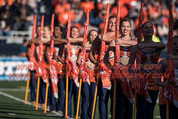 Purdue Boilermakers at Illinois Fighting Illini, Saturday, October 8, 2016 - Marching Illini Photos