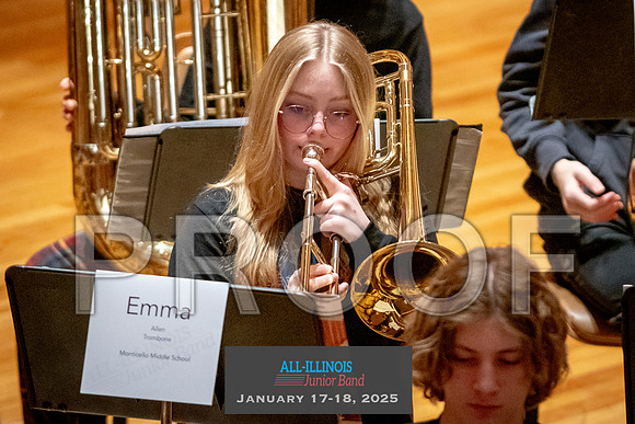2025 All-Illinois Junior Band January 17-18, 2025
