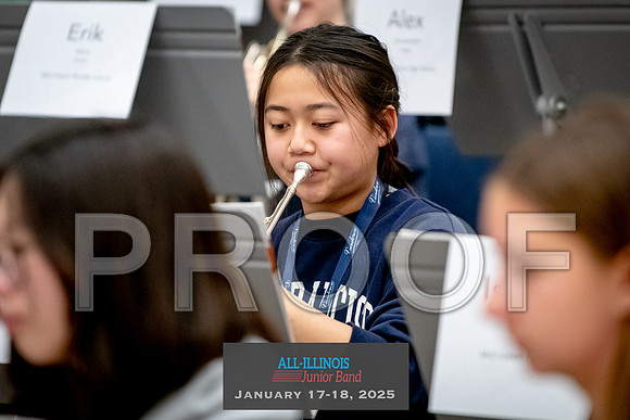 2025 All-Illinois Junior Band January 17-18, 2025