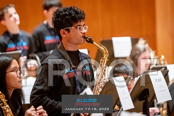 2025 All-Illinois Junior Band January 17-18, 2025